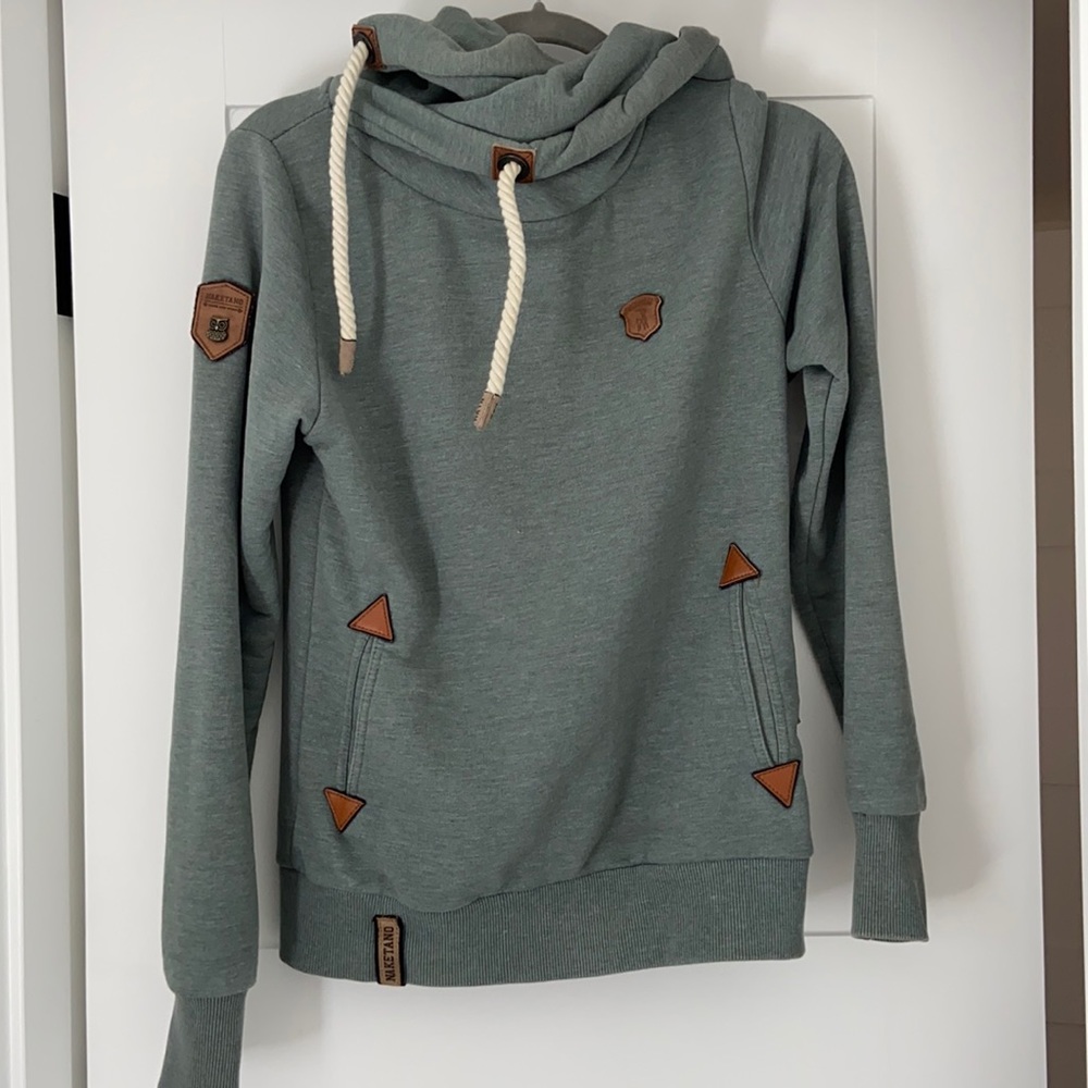 Really soft and thick Naketano hooded sweatshirt